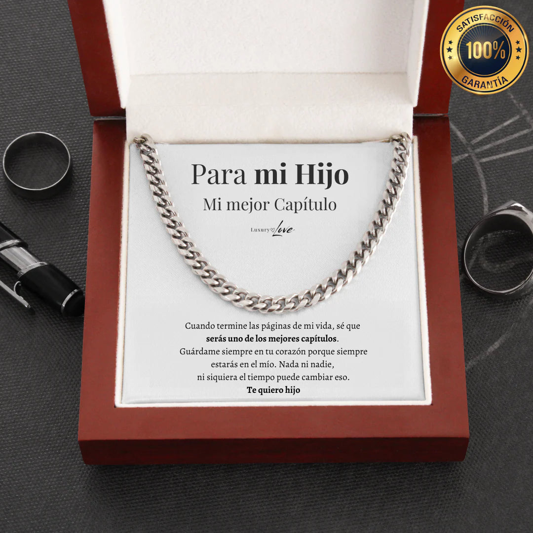 Collar Cuban Style® | Para mi Querido Hijo